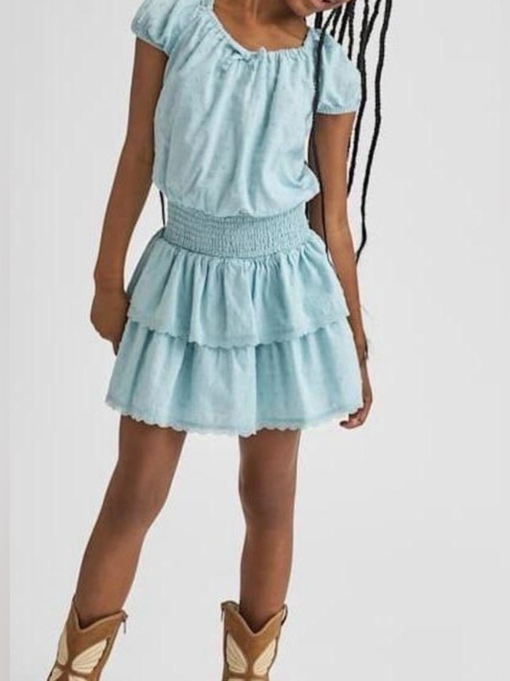 Place, Girl Drop Waist, LinedTiered, Smocked, Dress
Sz M 7-8
Excellent Condition